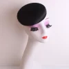 bases de fascinateur en satin de 15cm, vente en gros pour femmes, chapeaux de mariage, accessoires de cheveux chics, bricolage, fabrication de casquettes de chapellerie de fête, vente en gros