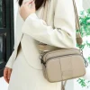 100% sac de messager en cuir véritable femmes mode style femme sac à main avec large bandoulière de luxe ampoule de cheveux sac à bandoulière