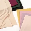 Écharpe Hijab en Coton Polyester, Jersey Uni, Châles Longs et Extensibles, Turban Musulman, Snood, 180x60cm