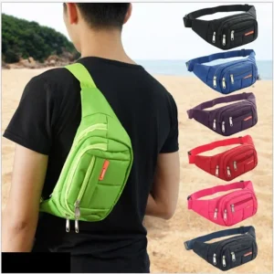 Femmes ceinture sac Fanny Pack argent support pour téléphone hanche Bum taille sac banane hommes riches 2025 plage voyage pochette polyvalente