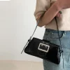 sac à main en cuir pu brillant pour femme, sac à ati elles, sac à main en cuir verni argenté, design de luxe, mode de fête, nouveau initié