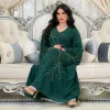 caftan eid robe de soirée longue pour femmes musulmanes, tenue élégante pour ramadan, dubaï, abaya, turquie, islam