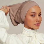 2024 nouveau Simple Monochrome Turban sous-capuchon décontracté polyvalent élastique Modal Hijab casquette extérieure respirant intérieur Hijabs casquette