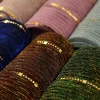 sequin dentelle soie musulman hijab Écharpe monochromatique brillant hijab foulard femme mode nouveau 65*180cm