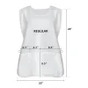 tablier neutre polyvalent avec attaches réglables pour les robailleurs, les restaurants, logo personnalisé disponible