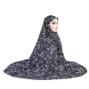extra grande taille doux imprimé xxxl musulman prier hijab amira tirer sur foulard islamique foulard