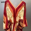 winyi été caftan koweït femmes imprimer plage couvertures robe abaya dubaï luxe abaya femme musulmane dubaï mode robe de soirée