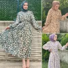Abaya – robes d&rsquo;été de luxe pour femmes musulmanes, en mousseline de soie, robes africaines élégantes pour Ramadan (ne contient pas de Hijab)