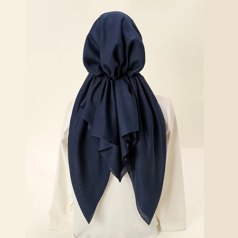 gros coton instantané musulman hijab enveloppe intérieure sous capuchon triangle écharpe hijab plaine islamique turban bonnet doux bandeau chapeau