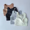gilet de sport compact tout en un, résistant aux chocs, respirant, bonnet complet, vêtements de gymnastique, nouveau soutien gorge de fitness, été