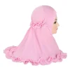 hijabs pour enfants, écharpe islamique pour filles musulmanes, châle doux et extensible pour enfants de 2 à 7 ans, couvre chef turban