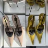 2025 printemps/été nouvelles sandales à talons aiguilles pointues à la mode et sexy fête de mariage sandales à talons hauts pour femmes