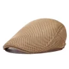 chapeau en maille respirante, couleur unie, dentelle creuse, protection solaire, résistant aux uv, sports de plein air, mode coréenne unisexe pour hommes