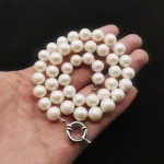Grandes colliers de perles pour femmes, élégants, tendance européenne et américaine, pour voyage en plein air, fête de mariage, vacances, bijoux cadeaux