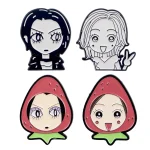 Épingles à revers Oosaki Nana pour filles, dessin animé japonais classique, pour sac à dos, broche en émail pour femmes, Badges pour vêtements, accessoires de bijoux