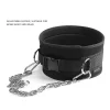 ceinture de trempage robuste pour haltérophilie avec chaîne en métal pour les entraînements de gymnastique intenses