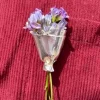 porte bouquet épingles à revers pinces à vêtements de mariage décoratives broches à fleurs en tissu pour fête de mariage anniversaire pull de déplacement