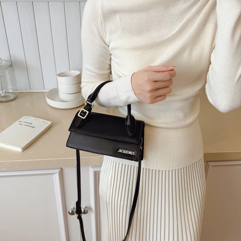 Sac à bandoulière classique pour femmes, Design en cuir, populaire et élégant, marque de luxe, célèbre styliste, Style messager pratique
