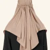 grand foulard ethnique musulman uni pour femme, hijab islamique, turban instantané arabe, tiens imar, Écharpe de sauna