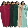 abayas de luxe en mousseline de soie pour femme, boubou, mode musulmane, caftan marocain, robes de soirée de mariage, vêtements africains, dubaï, 2025