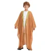 eid enfants garçons robe robe musulmane enfants ouvert abaya prière caftan ramadan maroc jubba modeste islamique dubaï saoudien abaya thobe