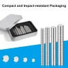 petits aimants, 4 tailles différentes, petits aimants, mini aimants pour réfrigérateur, aimant de bricolage, multi usage pour le bureau, l'artisanat et les aimants scientifiques