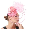 nouveau beige course occasion fascinator chapeaux nœud papillon mariée mariage église chapeaux femmes belle fantaisie cocktail fête base plusieurs couleurs