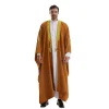 musulmane hombre ramadan abayas pour vêtements de prière hommes kebaya ouvert kimono musulman abaya turquie arabe islam djellaba homme robe