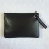 pochette en cuir monochrome pour femme, sac enveloppe, sac à main de soirée, pocommuniste pour femme, mode