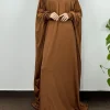 abaya islamique modeste ramadan robe musulmane abayas à capuche à manches longues une pièce prière hijab robe femmes jilbabs caftans turcs