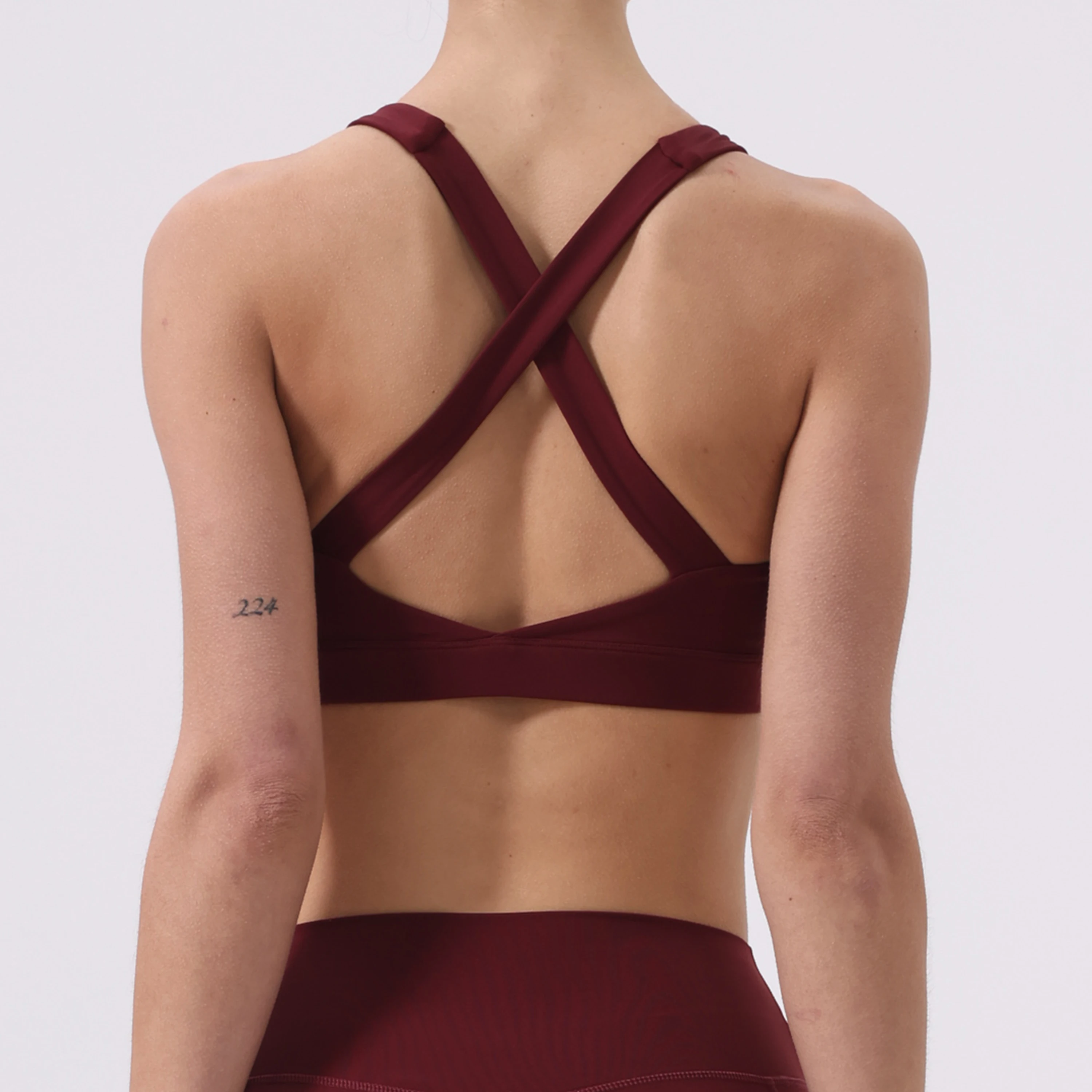 Soutien-gorge de sport respirant pour femmes, haut de fitness, soutien-gorge de sport push up, coussinet fixe, sous-vêtements de yoga, hauts de sport, gilet de course, vêtements de sport