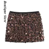 Mini jupe Sexy à paillettes pour femmes, mode, taille haute, ligne a, fête, Club, printemps été, bas court, 2026