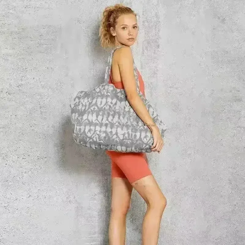 AL Fitness Yoga sac à main minimaliste grande capacité sac pour sport toile sac unisexe sac à bandoulière sacs à provisions réutilisables