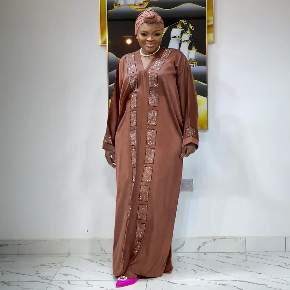 abayas pour femmes dubaï robe de mode musulmane africaine caftan marocain robes de soirée boubou robe djellaba femme 2025