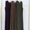 ramadan noir blanc dubaï vêtements de prière femmes turquie islam musulman modeste jersey sous abaya robe kebaya robe femme musulmane