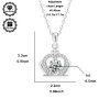 bijoux pour femmes, bijoux de haute qualité, collier hypoallergénique, collier moissanite pour femmes, bohème, cadeau de noël pour