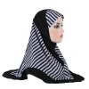 hijab musulman de taille moyenne pour filles, écharpe islamique à une couche, foulard de haute qualité, h323