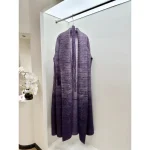 KAF femmes Abaya 2025 printemps et automne nouvelle mode rétro impression ample grande taille Cardigan Design luxe femme Abaya