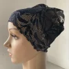 foulard de tête musulman pour femmes, sous écharpe en dentelle, couverture hijab extensible, couvre chef, casquette, châle, écharpe islamique, bandeau intérieur, bonnet