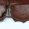 sac de ceinture en cuir pu steampunk médiéval pour femme, accessoires de costume de cosplay rétro, escalade de montagne, sac de sport en plein air, rivet