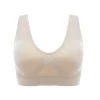 soutien gorge de sport respirant pour femmes, absorbant la sueur, coussinet antichoc, haut de sport, athlétisme, gymnastique, course à pied, fitness