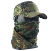 Écharpe tactique extérieure allemande tachetée camouflage, masque d'équitation de protection solaire", "chapeau de pêcheur", casquette,