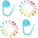 Épingles de sûreté colorées pour la couture de vêtements, marqueur de tricot et projet de bricolage