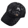 Respirant réglable Hip Hop femmes filles coréennes maille chapeau dentelle fleur casquette de Baseball visières casquette