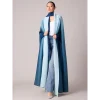 abaya robe grande taille pour femme robe islamique formelle modeste miyake plissée grand cardigan extensible pour les festivals traditionnels de l'eid
