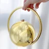 pochette de soirée de luxe de styliste avec poignée en boule, sac à main en acrylique pour femmes, créatif haut de gamme, sacs à main de mariage, fourre tout de fête pour dames