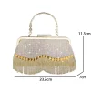 main pour fête de mariage banquet diamant pochette dames de luxe fête sac de soirée mode mariage robe de mariée sac