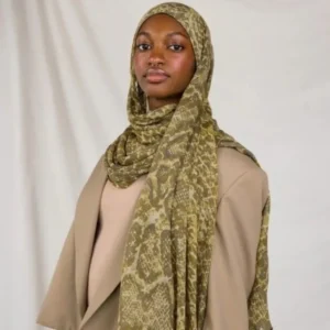 Foulard Hijab de luxe imprimé Animal, Turban islamique Long Modal, foulard fin pour la plage