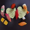 aimants de réfrigérateur mignons aimants drôles pour réfrigérateur, aimant de réfrigérateur sushi fin pour tableaux blancs décoration de la maison magnétique