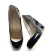 femmes sandales compensées bout rond talons hauts pompes chaussures dames femme compensées chaussures décontractées confortables noir brevet personnalisé